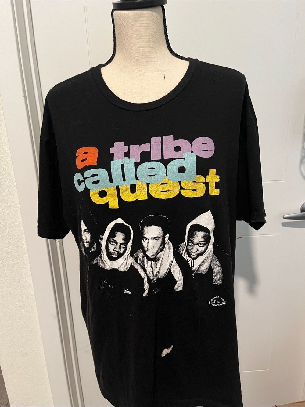 A Tribe Called Quest Music Band Black Graphic T-Shirt Concert Festival Hip Hop